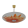 Mid-century glass pendant,1960's.
