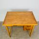 1950s wooden desk reconstruction, vintage