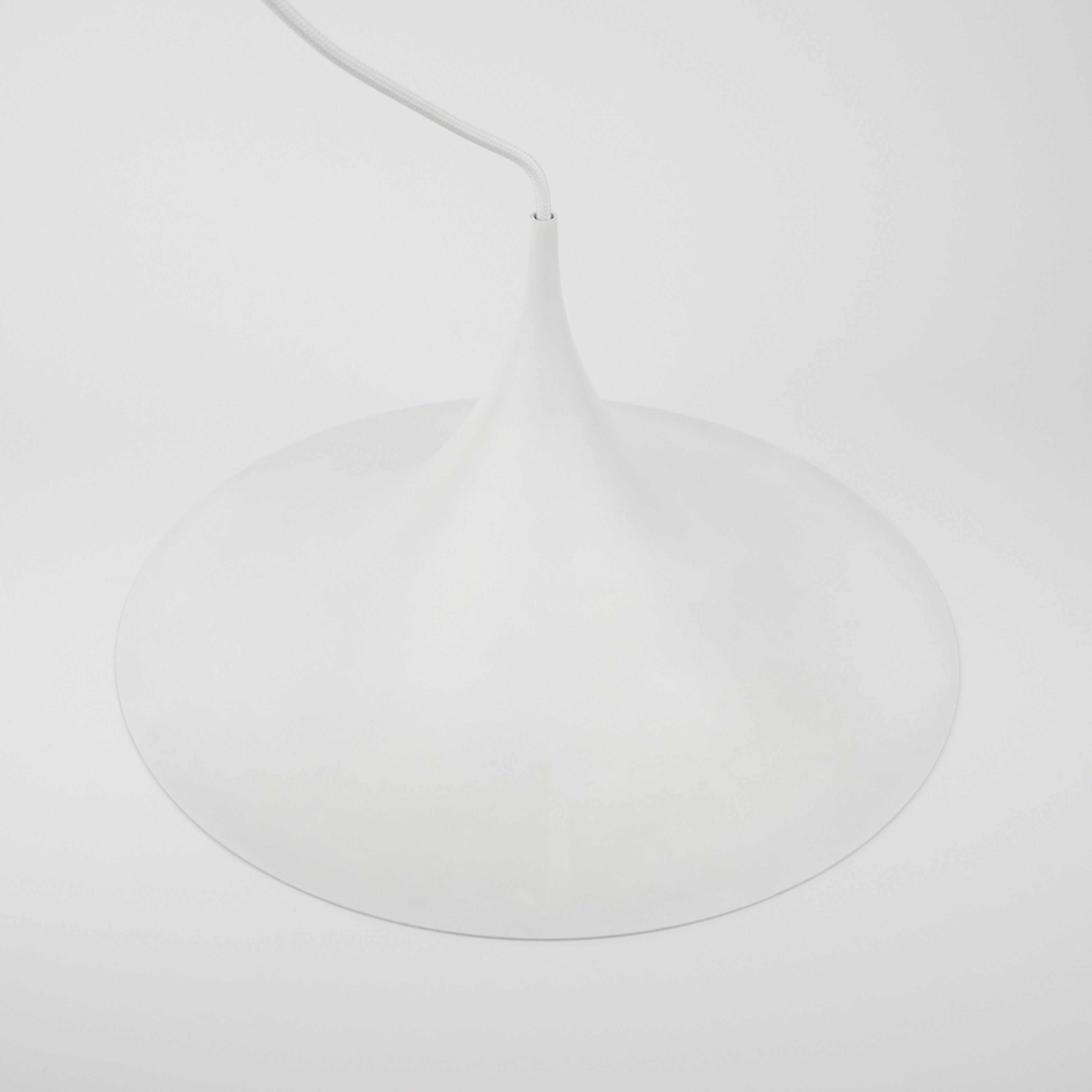 Pair of Danish vintage pendant lamps Semi by Bonderup&Thorup, 1968