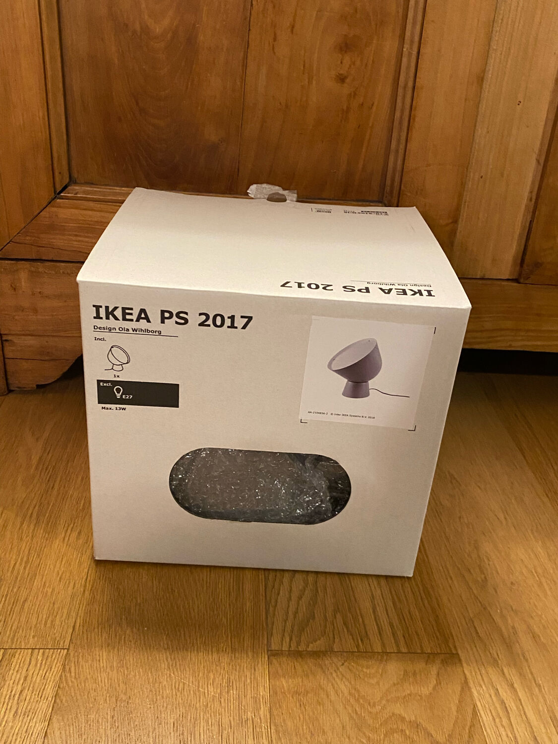 Lamp or wall lamp Ola Wihlborg ikea ps 2017 grey