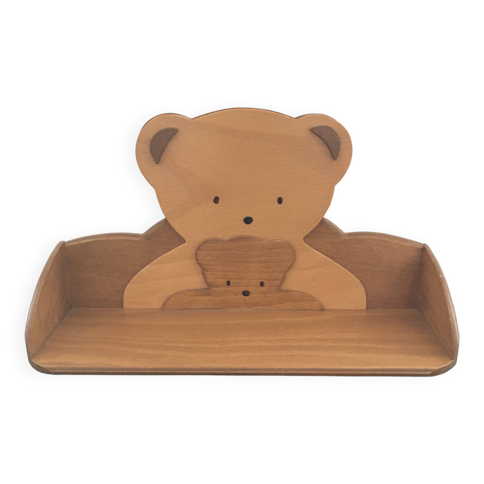 Vintage bear shelf