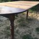 Walnut table 6 feet with extensions 3m