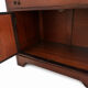 Commode ancienne en loupe de noyer – 1 tiroir et 2 portes