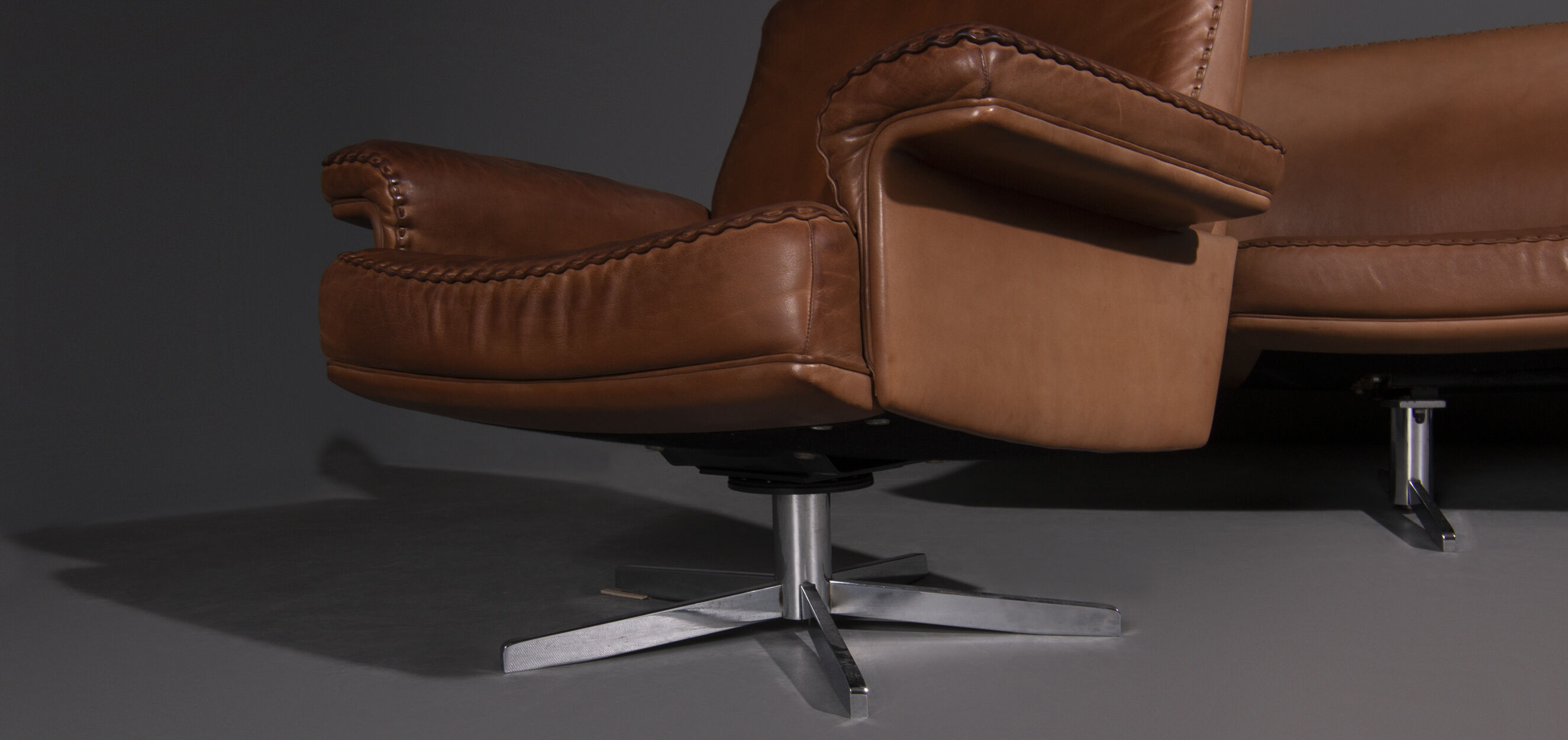 De Sede DS 31 sofa and armchairs, set of 3