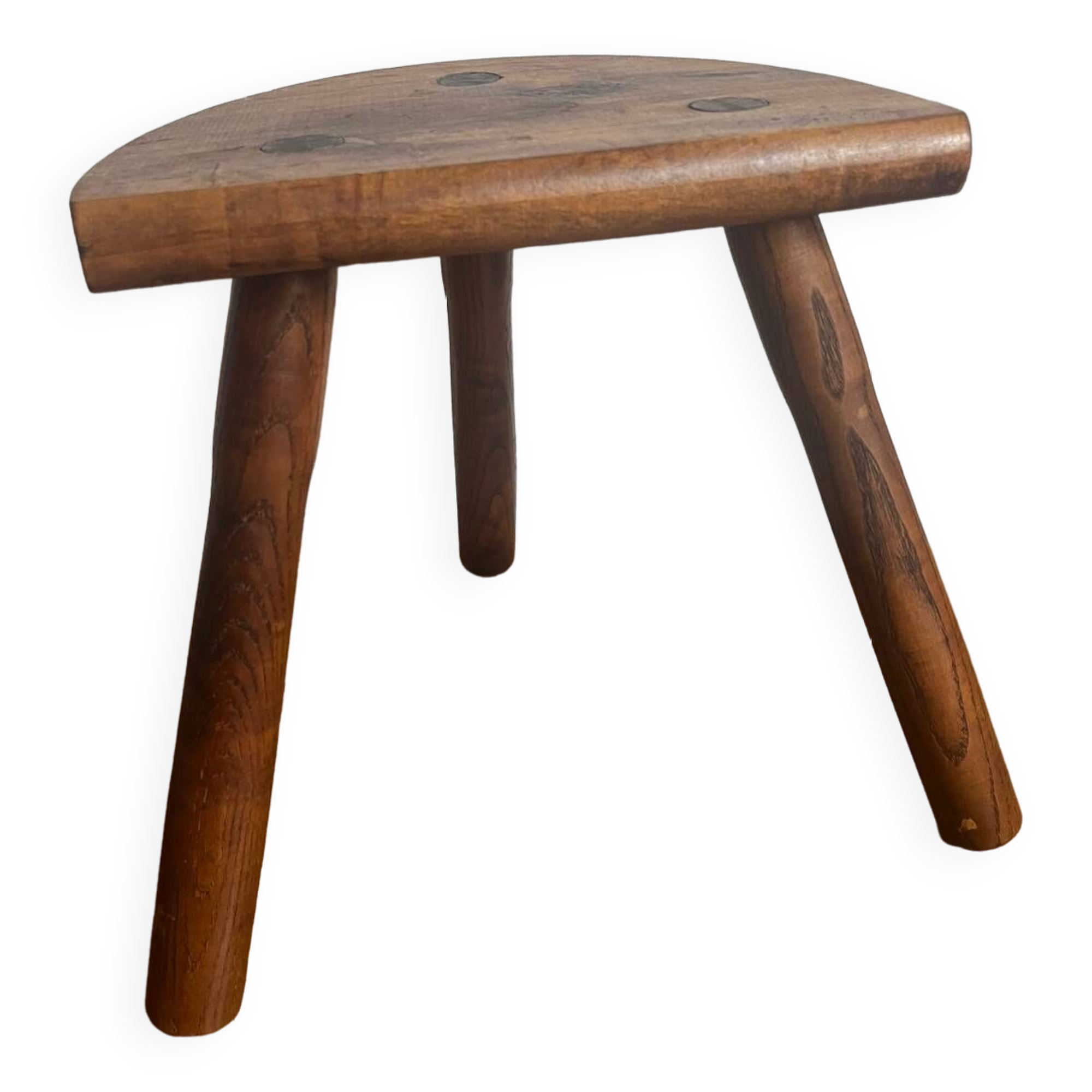 Wooden tripod stool