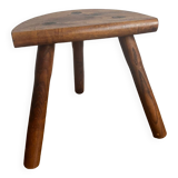 Wooden tripod stool