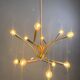 Mid-century Italian brass chandelier, 1960s