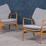 Armchairs by Madsen & Schubell, 1960s, Set of 2