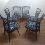 Chaises (lot de 6) designer maurizio tempestini