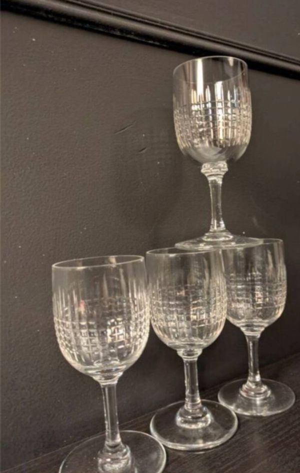 Verres Baccarat Modèle Nancy