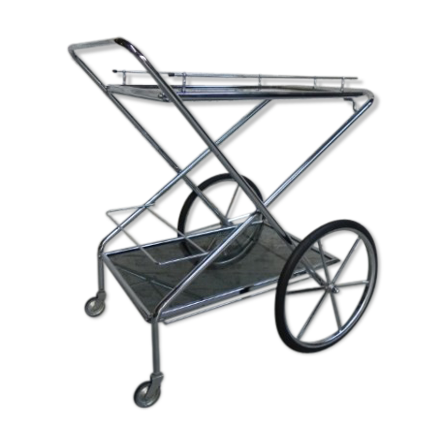 chariot de service pliable