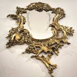 Miroir à cornes d'abondance, style Louis XV