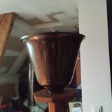 Lampadaire ancien vintage bois