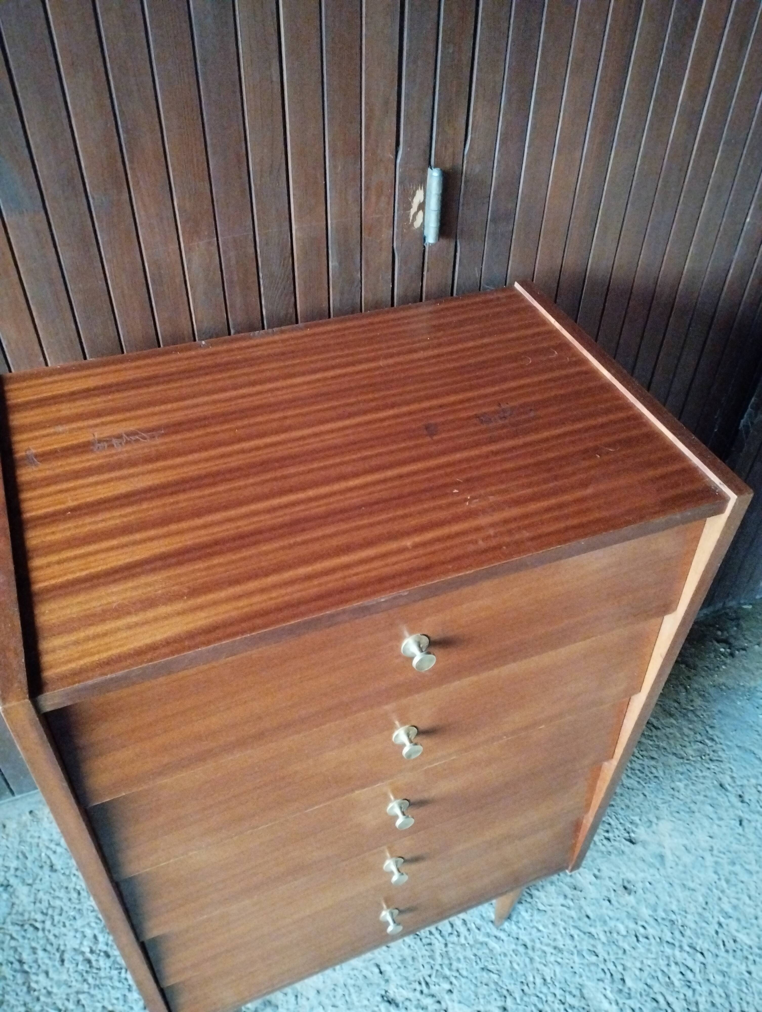 Vintage chiffonnier 5 drawers