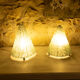 Pair of design glass lamps by Éric Debras