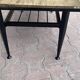 Wood and metal coffee table