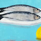 2 sardines, one lemon by Joseph Rethlin
