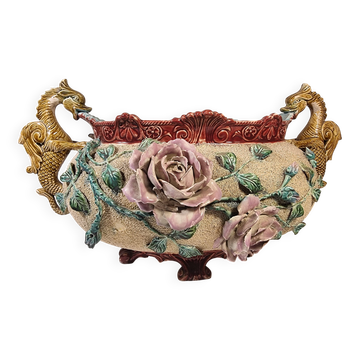 Earthenware cache-pot