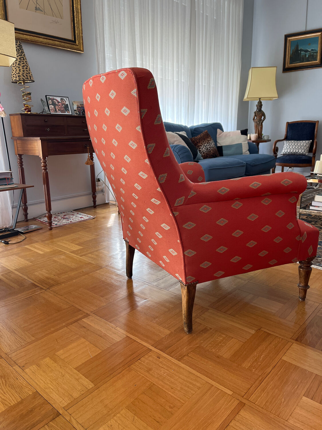 Pair armchairs