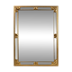 Richly ornamented Mirror by Deknudt, Belgium ca. 1950