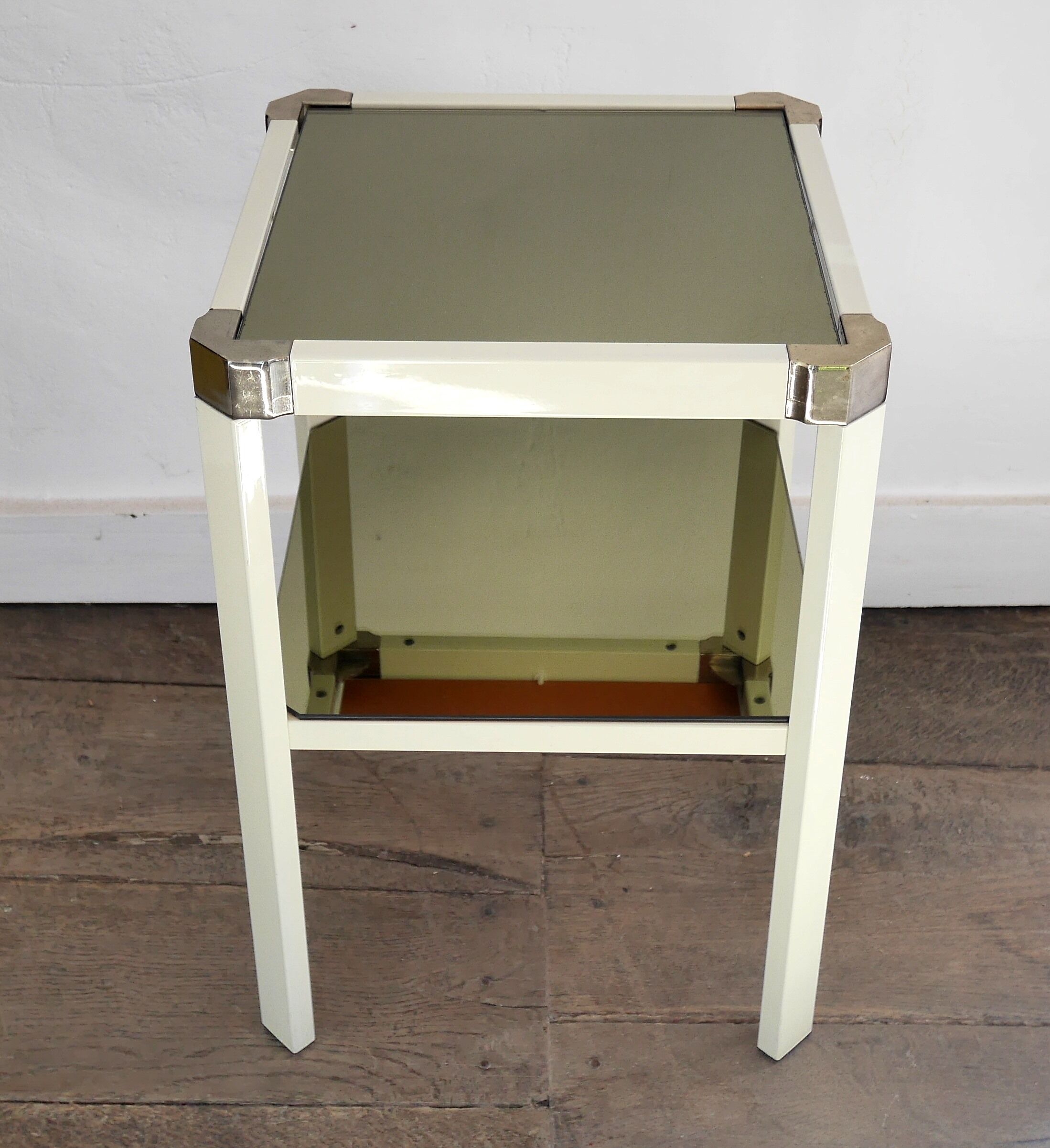 Console italian smoked mirror romeo rega