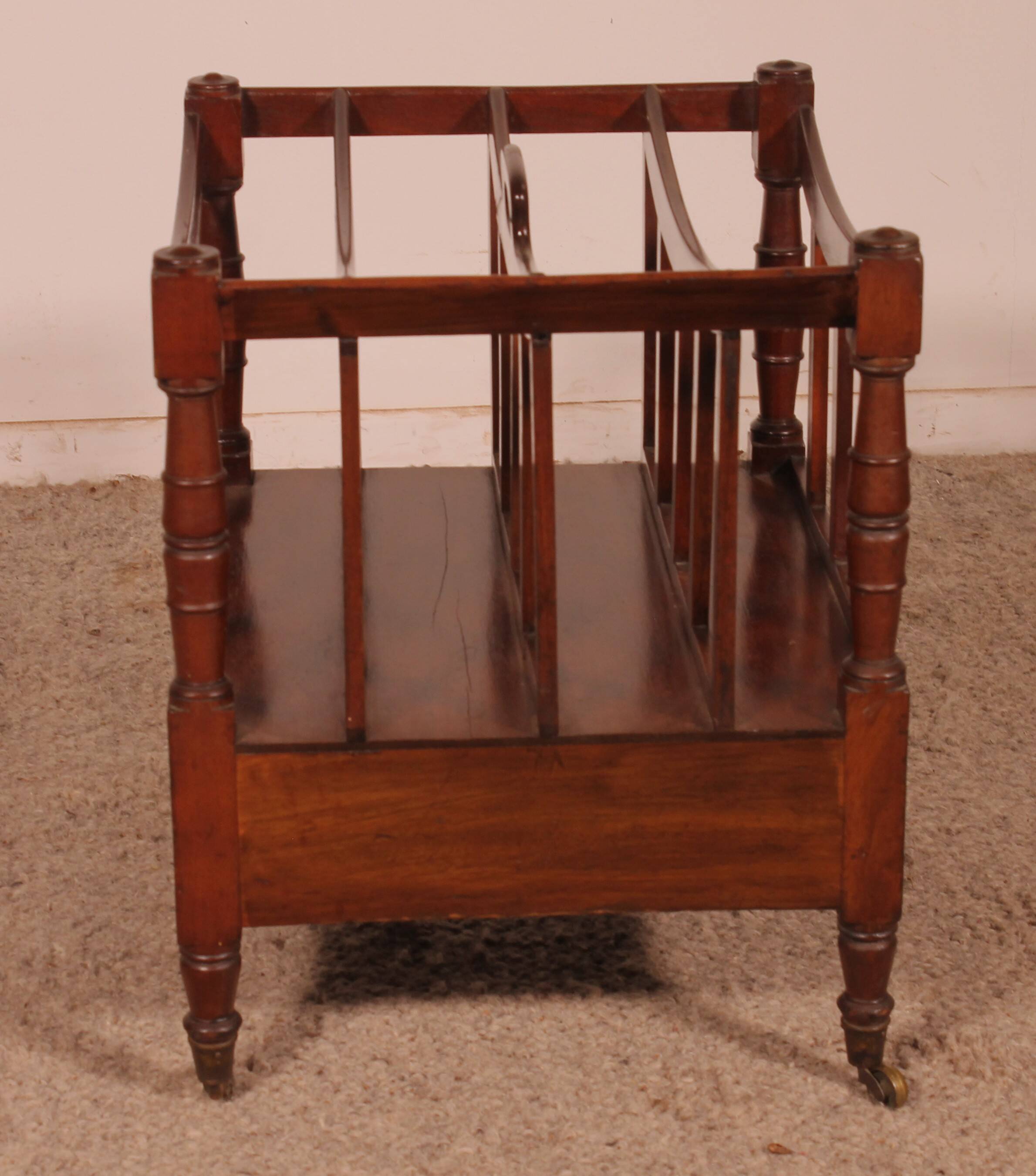 Canterbury in Mahogany from the Early 19th Century Regency Period