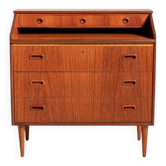 Teak writing chest by Markaryds Möbelindustri, 1950s/1960s