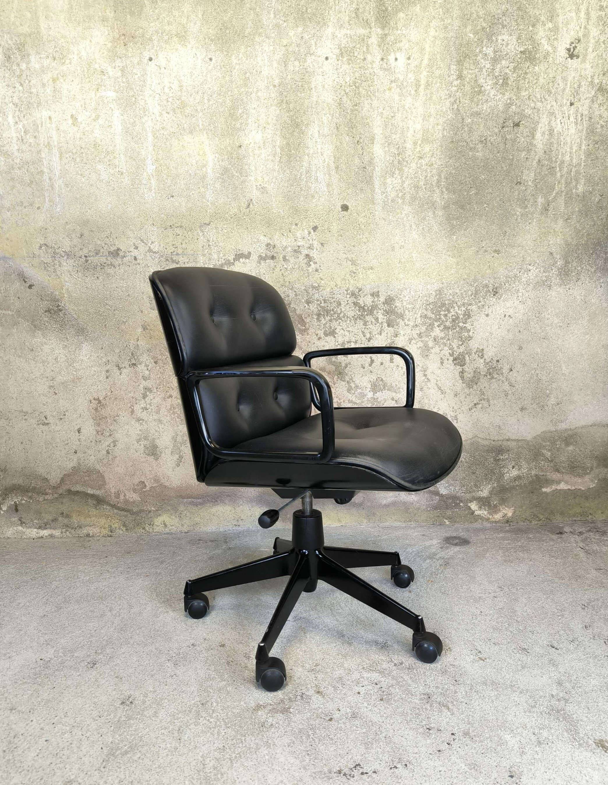 Vintage office chair by Ico Parisi for MIM Roma