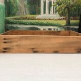 Old wooden box industrial