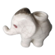 Former pyrogen art deco faience crackthe shape of elephant
