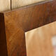 Art Deco trumeau mirror – rosewood