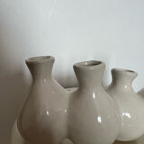 White ceramic soliflore