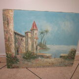 Sea view painting