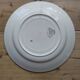 Assiette plate vintage faïence Lunéville K&G modèle Mai