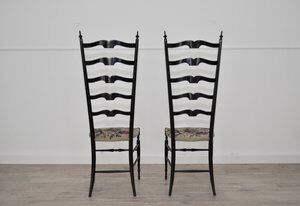 Italian Model Chiavari Dining Chairs, 1960s