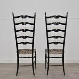 Italian Model Chiavari Dining Chairs, 1960s
