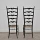 Italian Model Chiavari Dining Chairs, 1960s