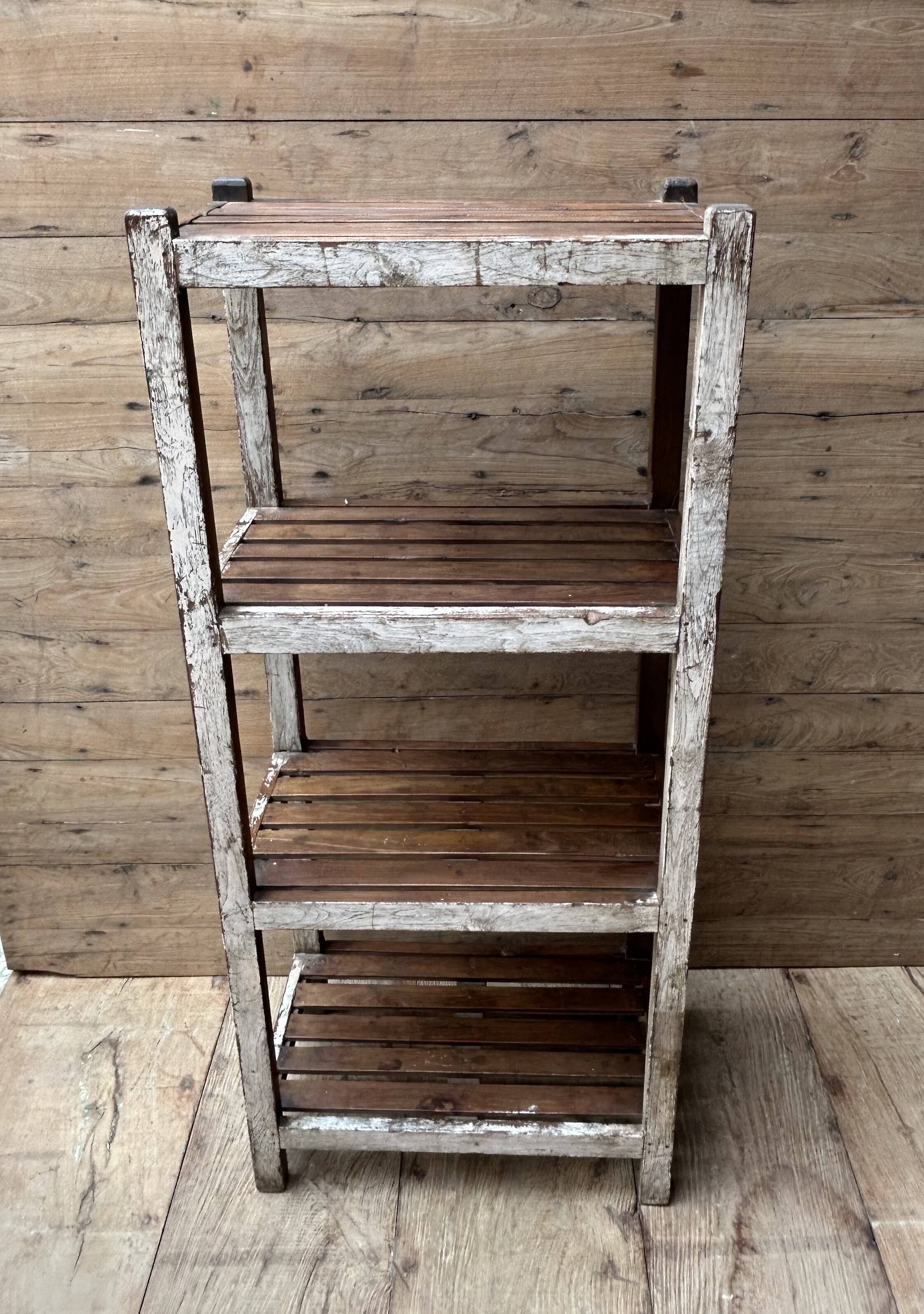 teak shelf from Burma