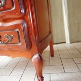 Louis xv-style secretary in cherry