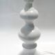 Bayer 1976 white ceramic lamp base