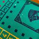 Reversible vintage wooden game board