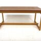 Scandinavian teak and oak coffee table, Sweden, 1960