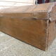 19th-century leather trunk