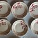 Set of six dessert plates Sarreguemines model Denise