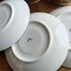 12 tasses à café en porcelaine style Empire