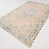 Turkish Vintage Rug, 204x310 Cm
