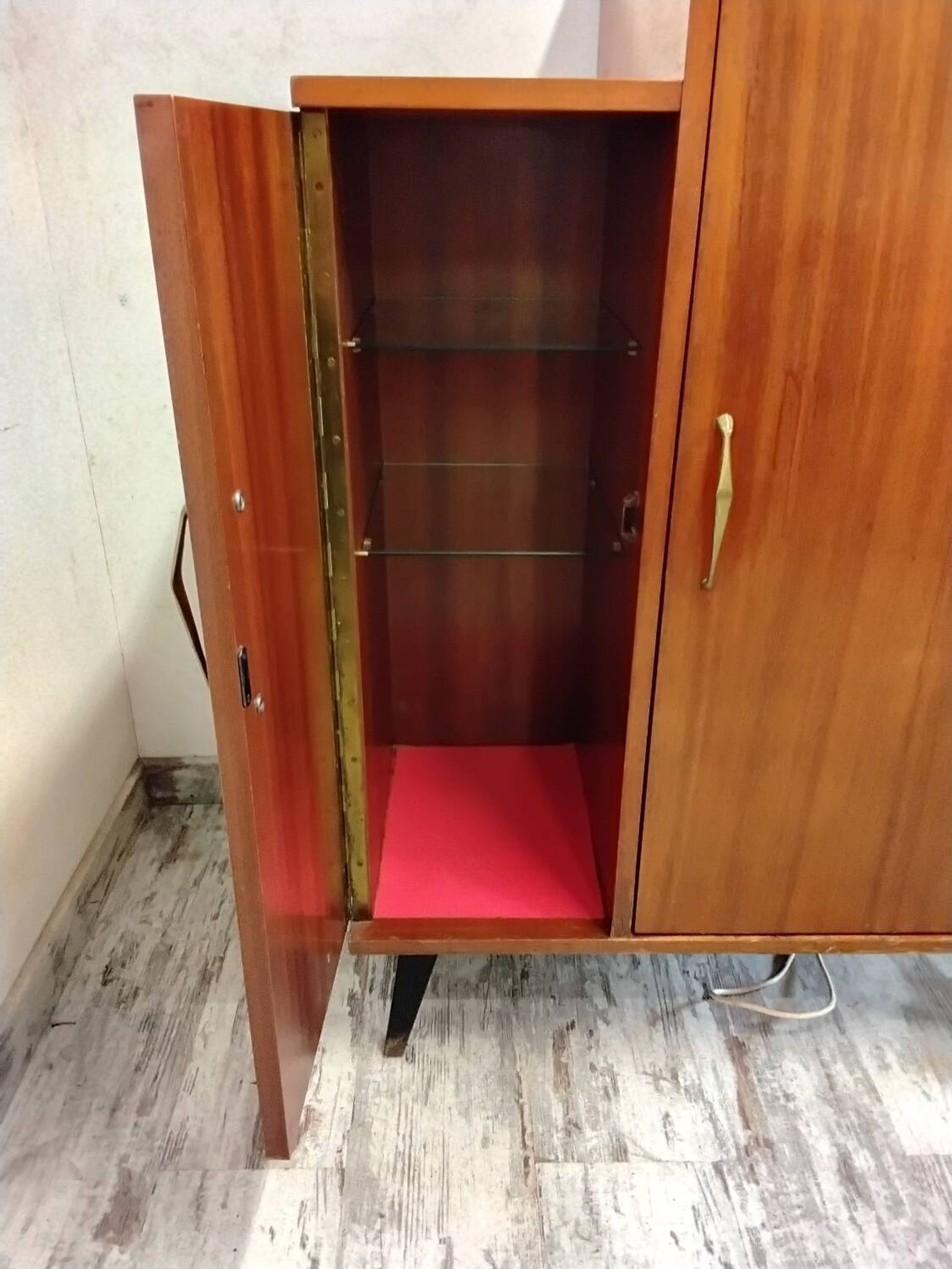Meuble bar avec frigo  vintage
