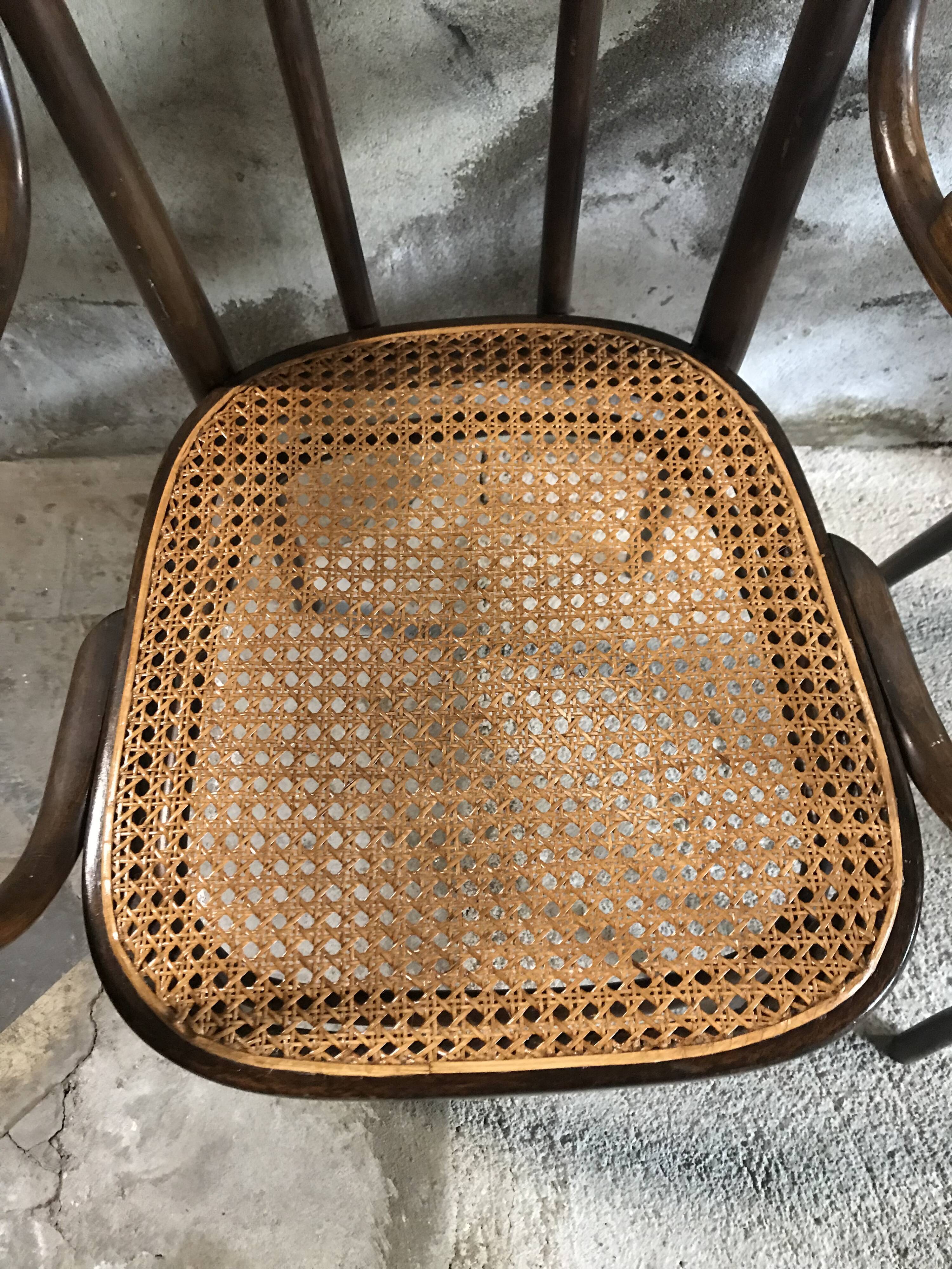 Pair of Fischel armchairs