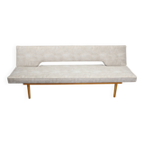 1960s Miroslav Navratil Convertible Restored Daybed Sofa, Czechoslovakia