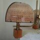 Cane chandelier from the 70s and 80s
